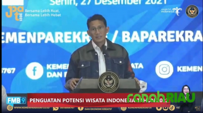 Sandiaga Optimis bangkitkan Pariwisata di tahun 2022